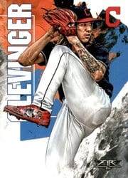 2019 Topps Fire Base Set Mike Clevinger #159 card