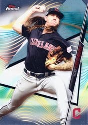 2020 Finest Base Set Mike Clevinger #98 card