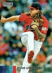 2020 Stadium Club Base Set Mike Clevinger #27 card