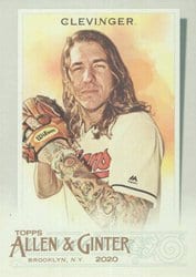 2020 Topps Allen & Ginter Base Set Mike Clevinger #246 card
