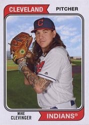 2020 Topps Archives Base Set Mike Clevinger #103 card