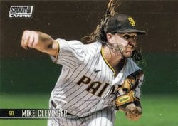 2021 Stadium Club Chrome Base Set Mike Clevinger #3 card
