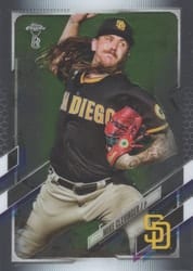 2021 Topps Chrome Ben Baller Edition Base Set Mike Clevinger #130 card