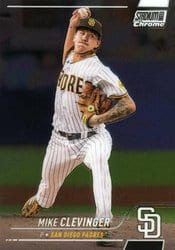 2022 Stadium Club Chrome Base Set Mike Clevinger #319 card