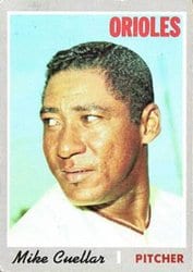 1970 Topps Base Set Mike Cuellar #590 card