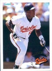 1994 Fleer Base Set Mike Devereaux #3 card