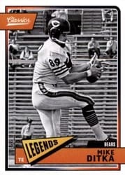 2018 Panini Classics Base Set Mike Ditka #110 card