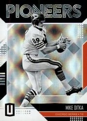 2018 Panini Unparalleled Pioneers Mike Ditka #PN-MD card