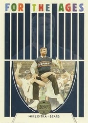 2022 Panini Legacy For the Ages Mike Ditka #FA-19 card