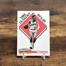 1990-91 Hoops Base Set Mike Dunleavy #351 card