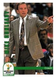 1992-93 Hoops Base Set Mike Dunleavy #253 card