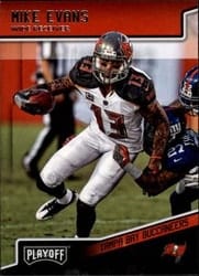 2018 Panini Playoff Base Set Mike Evans #184 card