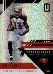 2018 Panini Unparalleled Base Set Mike Evans #184 card