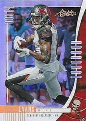 2019 Panini Absolute Base Set Mike Evans #86 card