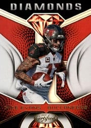 2019 Panini Certified Diamonds Mike Evans #DI-ME card