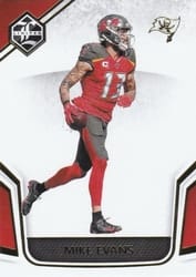2019 Panini Limited Base Set Mike Evans #82 card