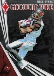 2019 Panini Phoenix Catching Fire Mike Evans #25 card