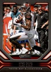 2019 Panini Playbook Base Set Mike Evans #80 card