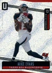 2019 Panini Unparalleled Base Set Mike Evans #146 card