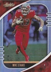 2020 Panini Absolute Base Set Mike Evans #41 card