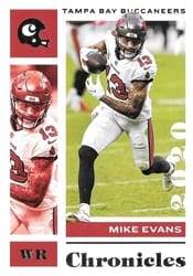 2020 Panini Chronicles Base Set Mike Evans #92 card