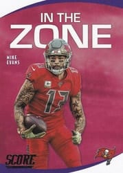 2020 Score In the Zone Mike Evans #IZ-ME card
