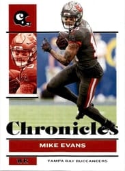 2021 Panini Chronicles Base Set Mike Evans #90 card