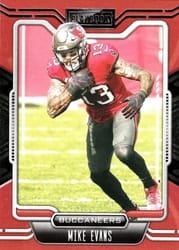 2021 Panini Playbook Base Set Mike Evans #89 card