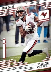 2021 Panini Prestige Base Set Mike Evans #182 card
