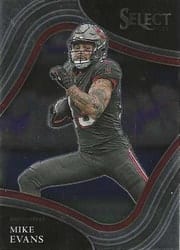 2021 Panini Select Base Set Mike Evans #332 card
