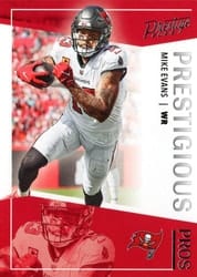 2022 Panini Prestige Prestigious Pros Mike Evans #PP-23 card