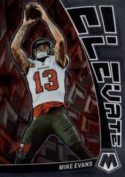 2023 Panini Mosaic Elevate Mike Evans #E-ME card