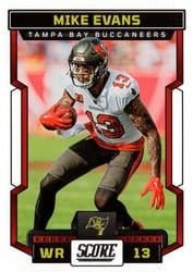 2023 Score Base Set Mike Evans #60 card