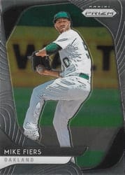 2020 Panini Prizm Base Set Mike Fiers #219 card