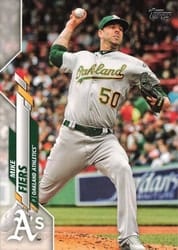 2020 Topps Base Set Mike Fiers #212 card