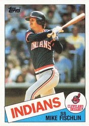 1985 Topps Base Set Mike Fischlin #41 card