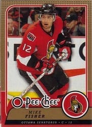 2008-09 O-Pee-Chee Base Set Mike Fisher #62 card