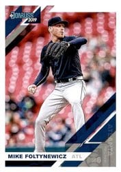 2019 Donruss Base Set Mike Foltynewicz #135 card