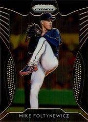 2019 Panini Prizm Base Set Mike Foltynewicz #186 card