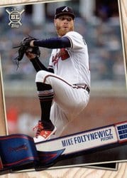 2019 Topps Big League Base Set Mike Foltynewicz #197 card