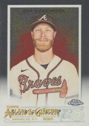 2020 Topps Allen & Ginter Chrome Base Set Mike Foltynewicz #221 card