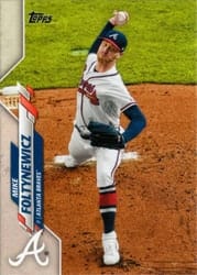 2020 Topps Base Set Mike Foltynewicz #425 card