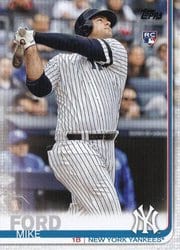 2019 Topps Update Base Set Mike Ford #US78 card
