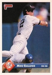 1993 Donruss Base Set Mike Gallego #81 card