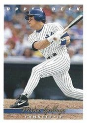 1993 Upper Deck Base Set Mike Gallego #600 card