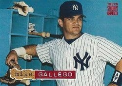 1994 Stadium Club Base Set Mike Gallego #388 card