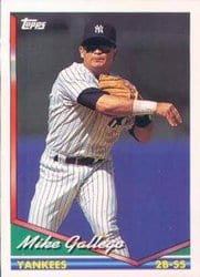 1994 Topps Base Set Mike Gallego #432 card