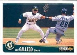 1996 Collector's Choice Base Set Mike Gallego #242 card