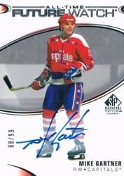2020-21 SP Signature Edition Legends Base Set Mike Gartner #396 card
