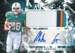 2018 Panini Origins Base Set Mike Gesicki #119 card